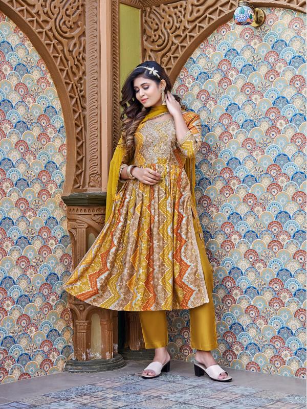 Ossm Mannat Vol 2 Fancy Chanderi Cotton Readymade Collection